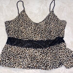 Shein leopard tank